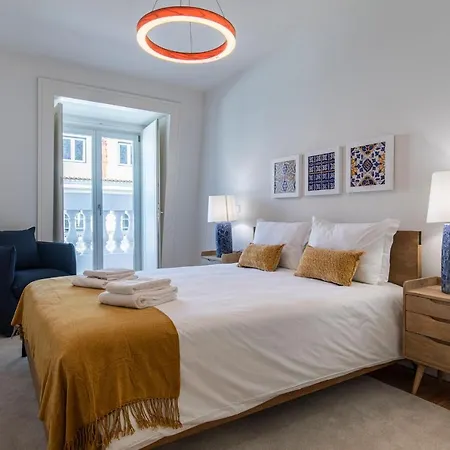 Two Bedroom With Ac In Baixa By Lovelystay Lisboa